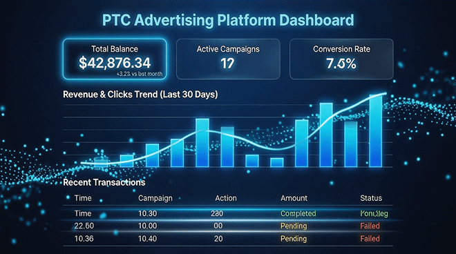 Preview dashboard PTC